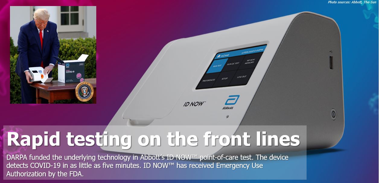 Abott ID NOW Point of Care Test